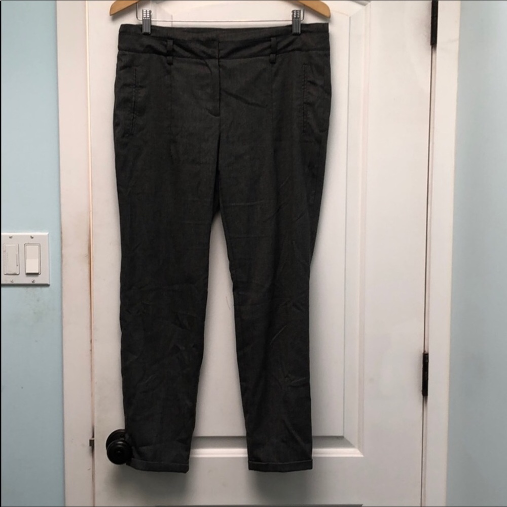 Zara gray ankle trousers sz 8
